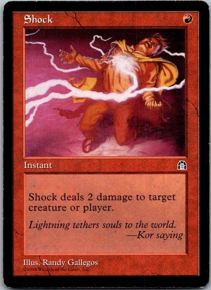 Shock C STH # LP MTG Magic