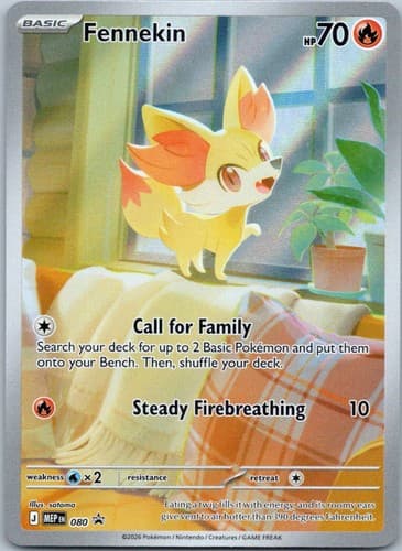 Fennekin Promo ME: Mega Evolution Promo 080 NM