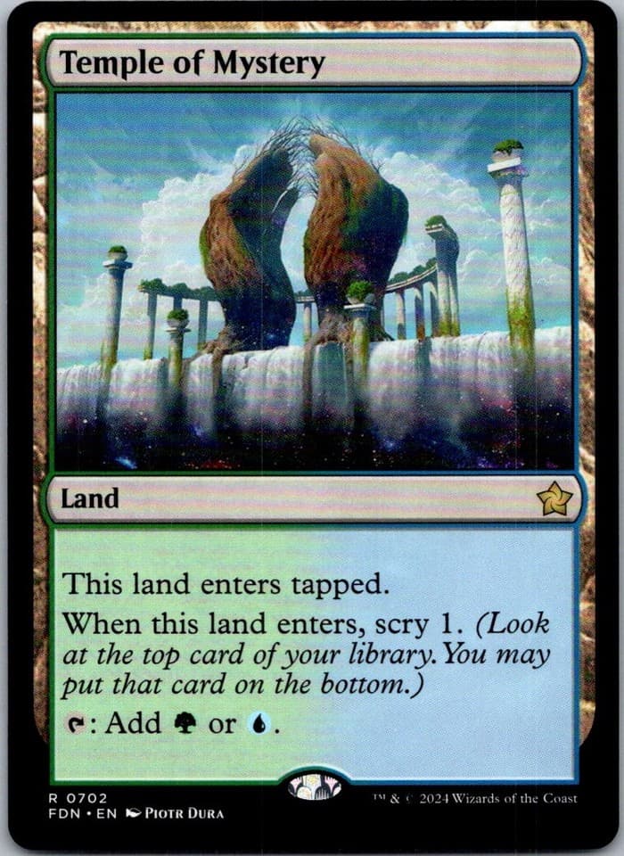 Temple of Mystery R NCC #434 NM MTG Magic