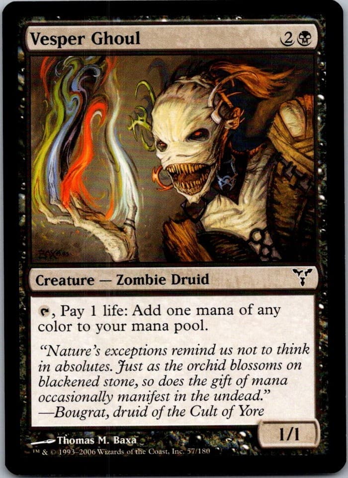 Vesper Ghoul C DIS #57 LP MTG Magic