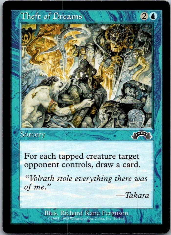 Theft of Dreams C EXO #49 LP MTG Magic