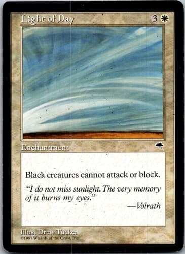 Light of Day U TMP #27 LP MTG Magic