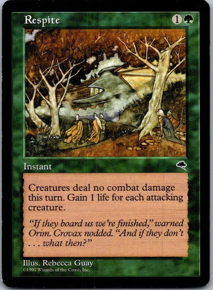 Respite C TMP #249 NM MTG Magic