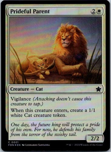 Prideful Parent C Foundations 21 NM