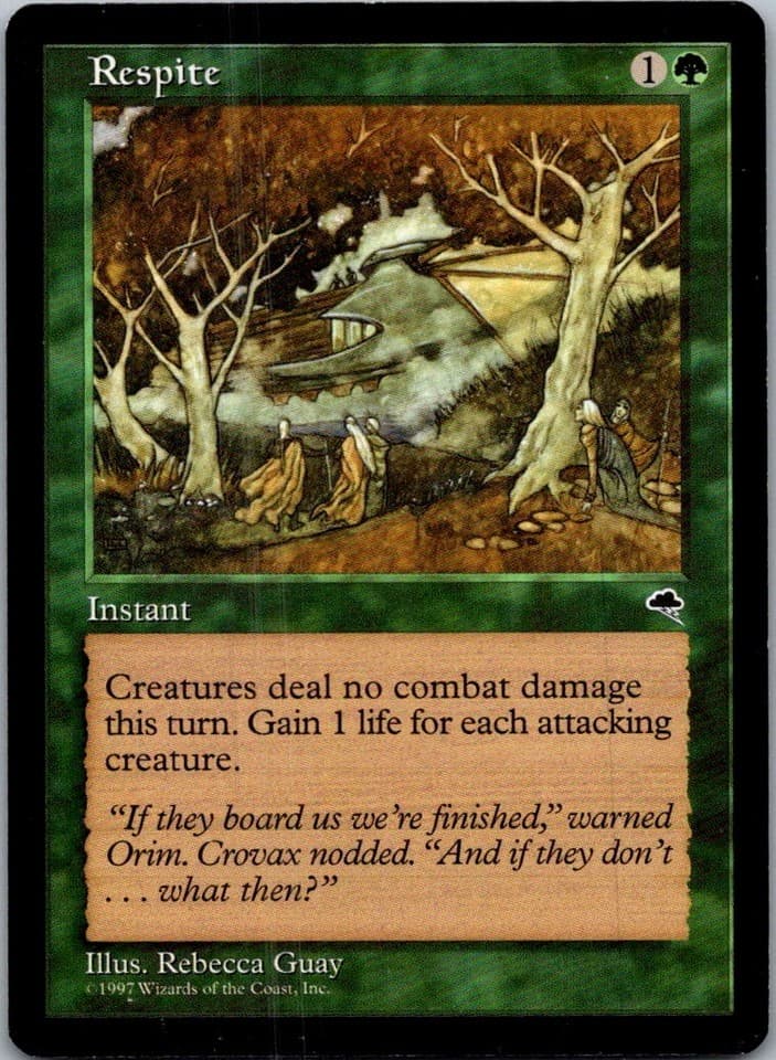 Respite C TMP #249 LP MTG Magic