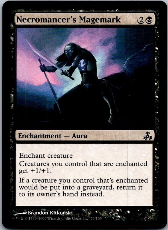 Necromancer's Magemark C GPT #53 LP MTG Magic