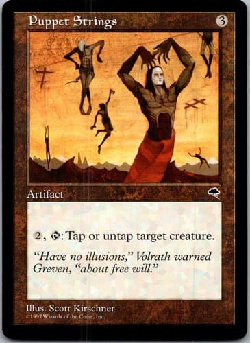 Puppet Strings U TMP #304 LP MTG Magic