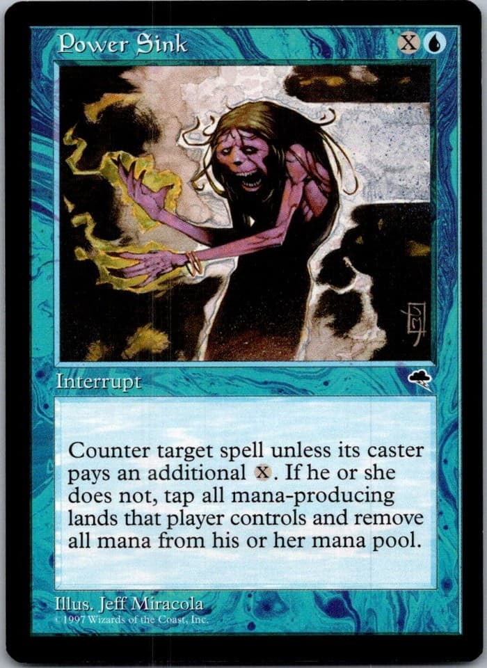 Power Sink C TMP #78 LP MTG Magic
