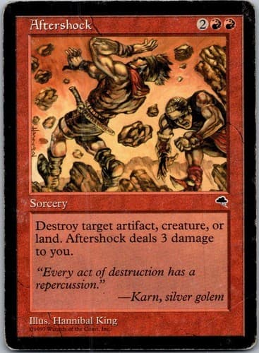 Aftershock C TMP #160 LP MTG Magic