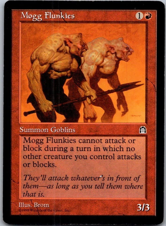 Mogg Flunkies C STH # LP MTG Magic