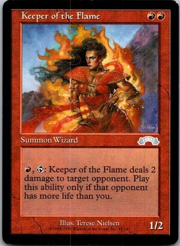 Keeper of the Flame U EXO #85 LP MTG Magic