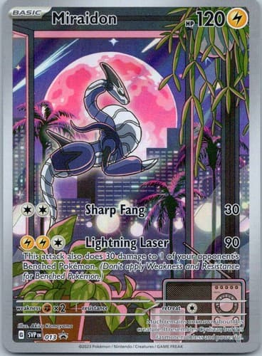 Miraidon Promo SV: Scarlet & Violet Promo Cards 013 NM