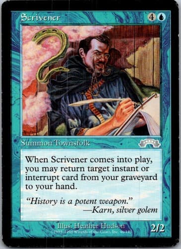 Scrivener U EXO #46 LP MTG Magic