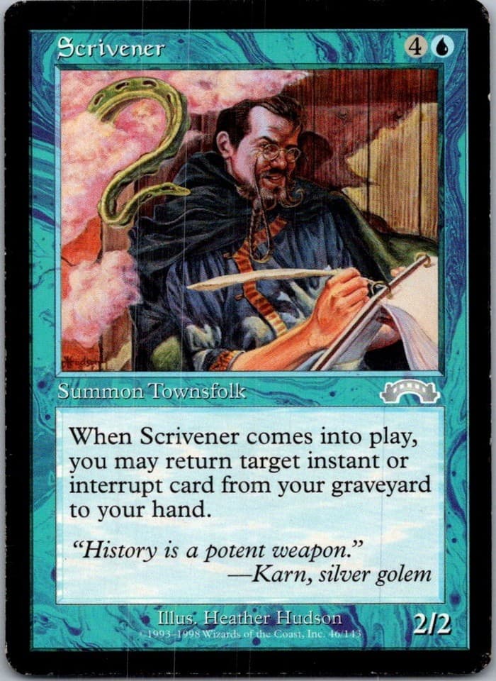 Scrivener U EXO #46 LP MTG Magic