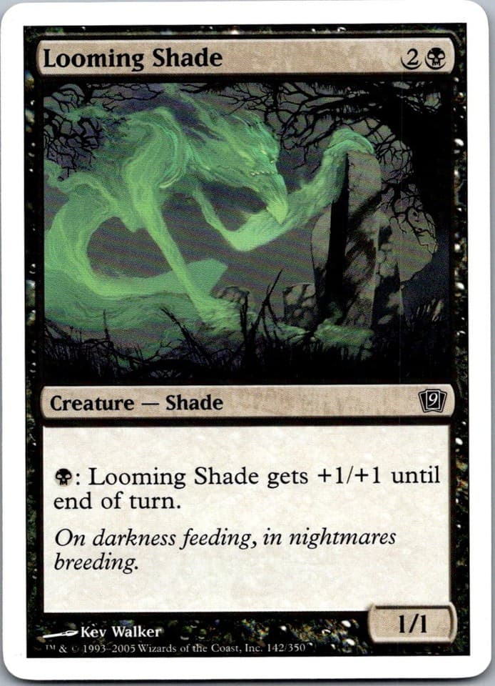 Looming Shade C 9ED #142 NM MTG Magic