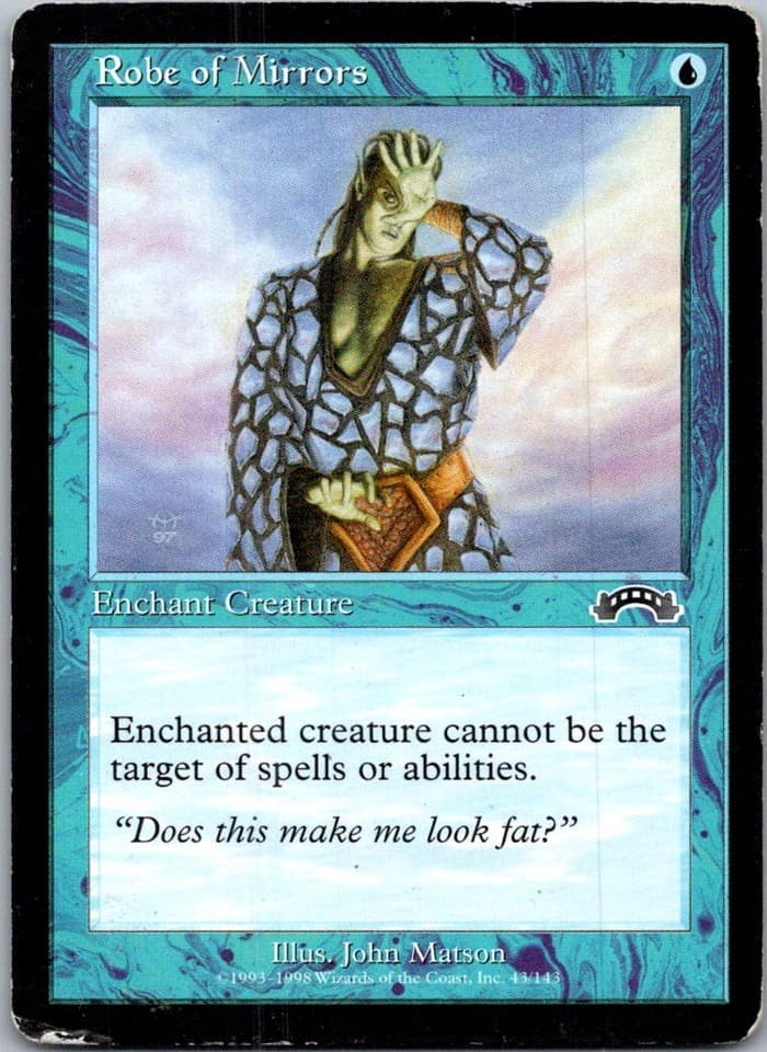 Robe of Mirrors C EXO #43 LP MTG Magic
