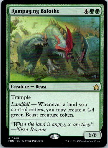 Rampaging Baloths R Foundations 645 NM