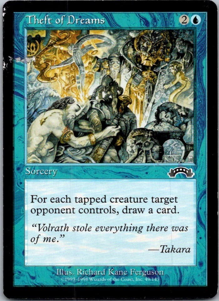 Theft of Dreams C EXO #49 LP MTG Magic