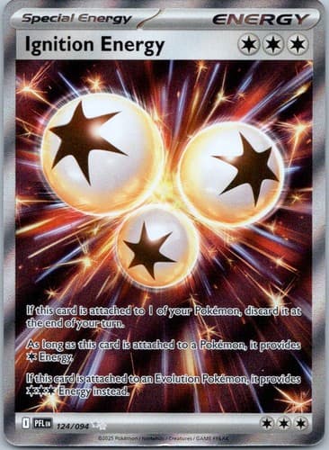 Ignition Energy Ultra Rare ME02: Phantasmal Flames 124/094 NM