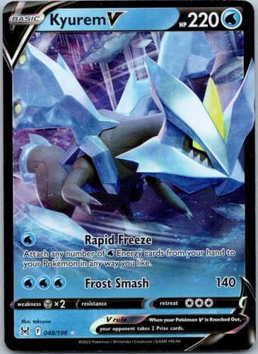 Kyurem V Ultra Rare Prize Pack Series Cards 048/196 NM