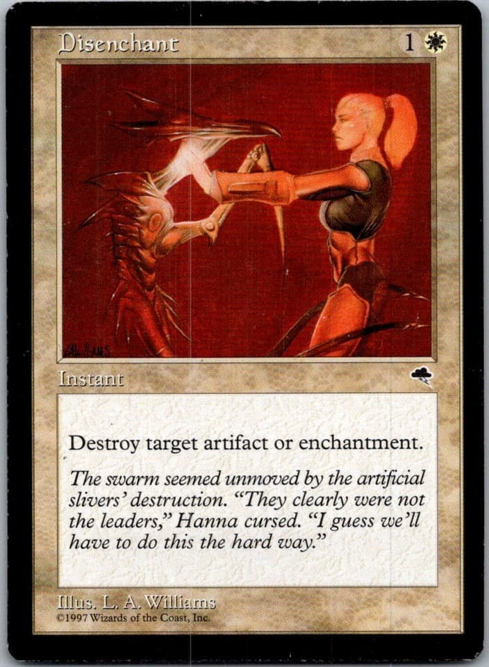 Disenchant C TMP #16 LP MTG Magic