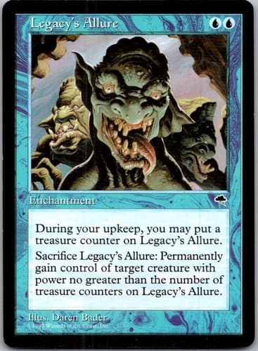 Legacy's Allure U TMP #71 LP MTG Magic