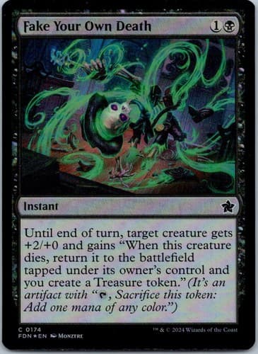 Fake Your Own Death C Foundations 174 NM