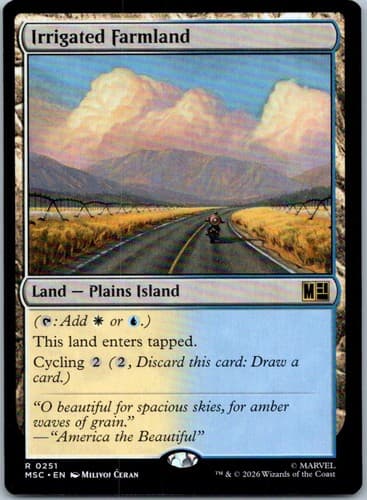 Irrigated Farmland R Commander: Marvel Super Heroes 251 NM