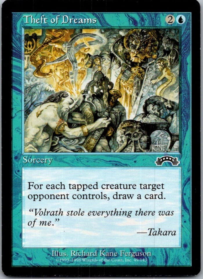 Theft of Dreams C EXO #49 NM MTG Magic