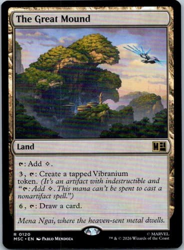 The Great Mound R Commander: Marvel Super Heroes 120 NM